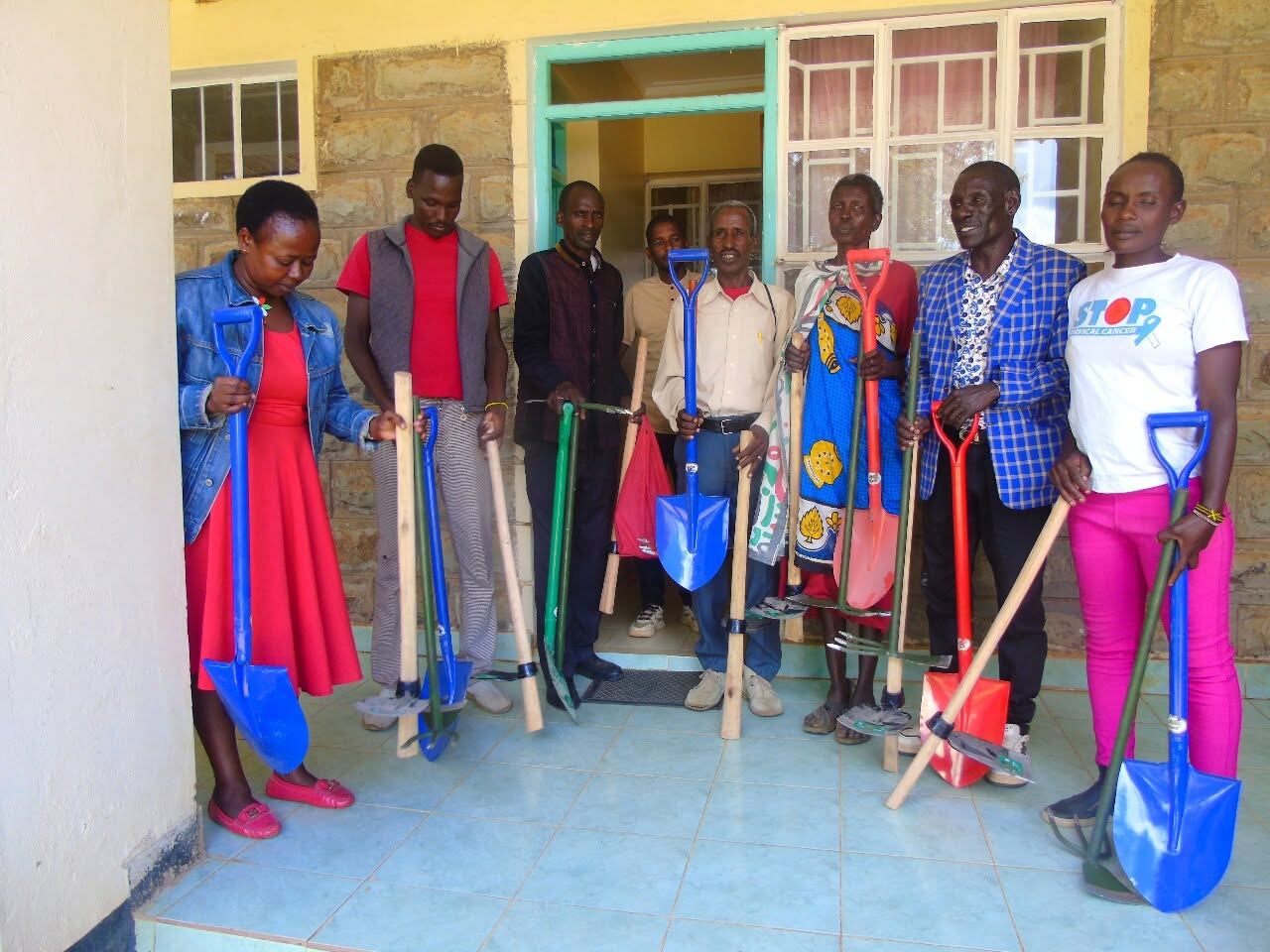Kitchen gardening training in Samburu County