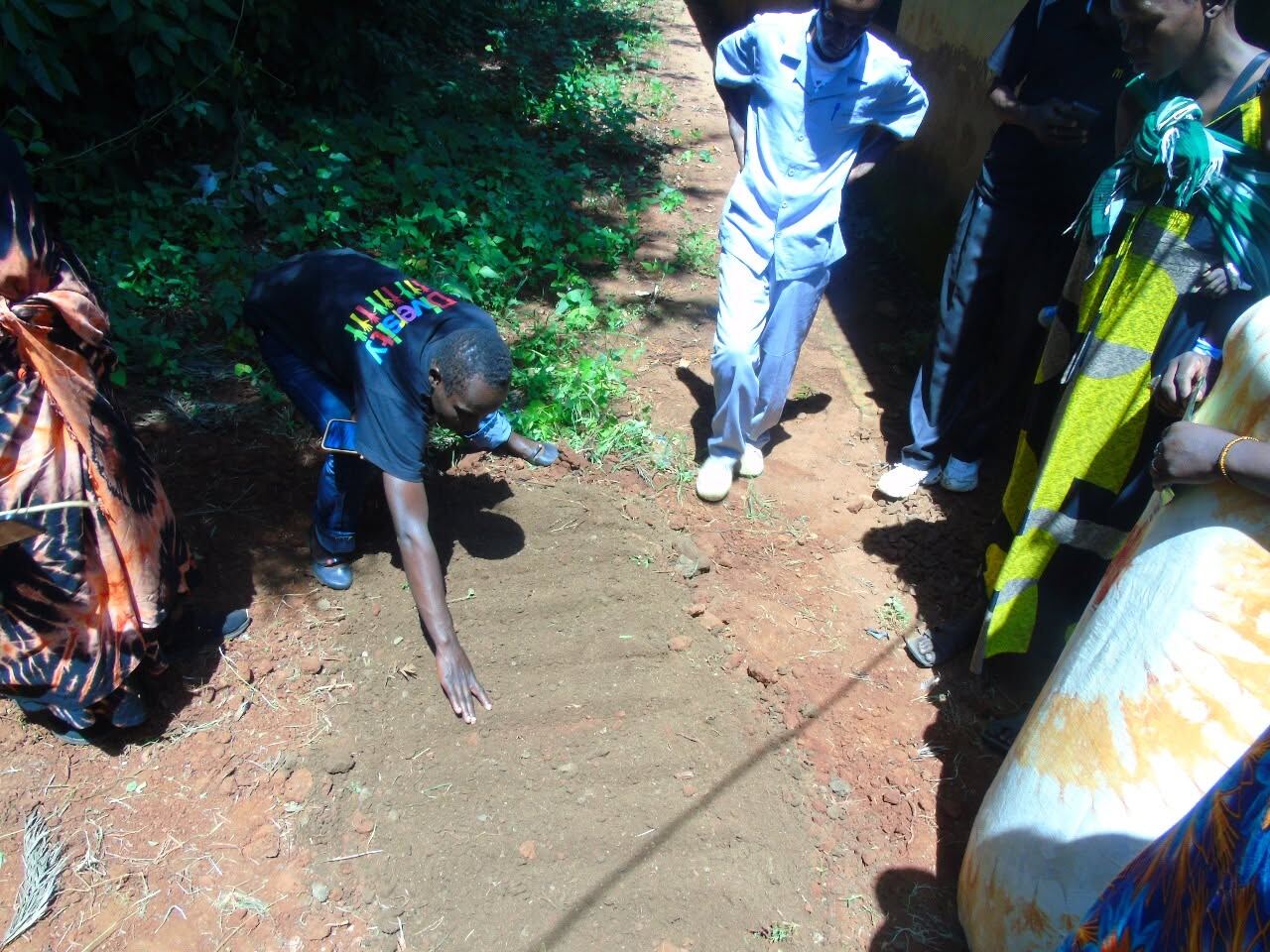 Kitchen gardening training in Samburu County