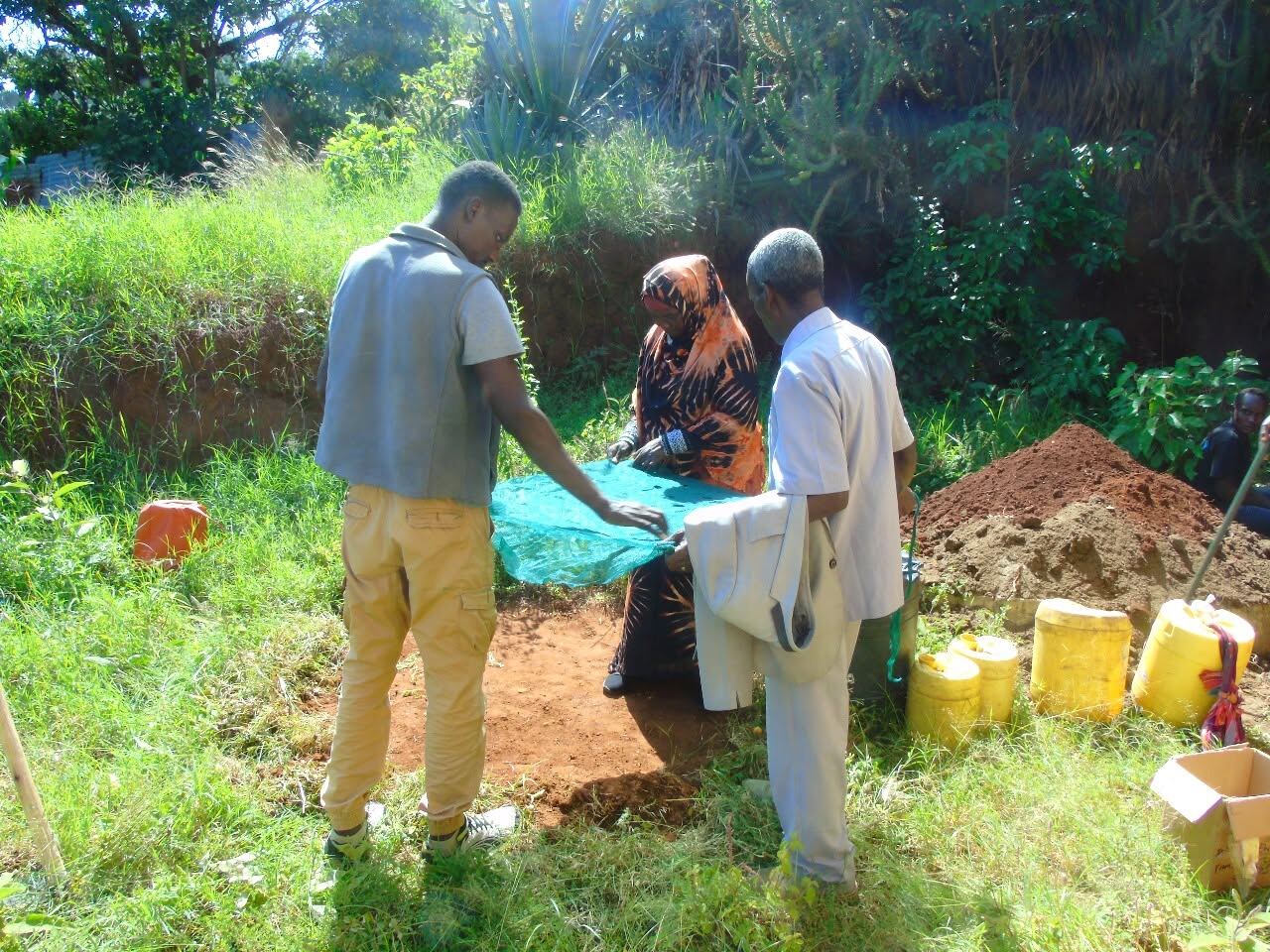 Kitchen gardening training in Samburu County