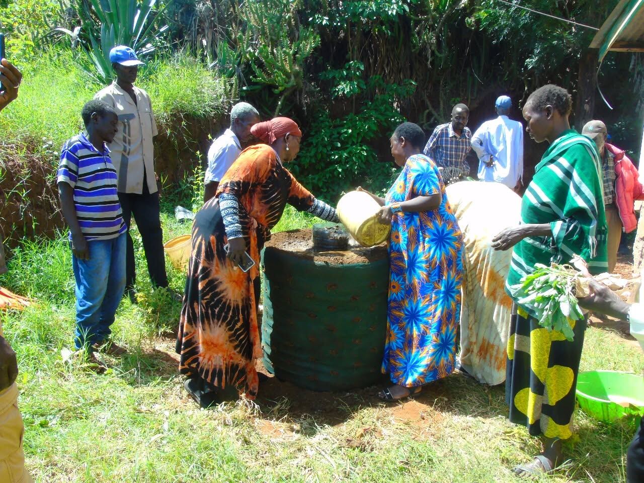 Kitchen gardening training in Samburu County
