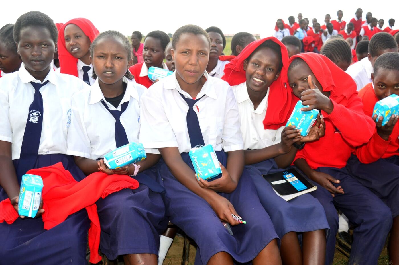 Menstrual Hygiene Day event at Loosuk Mixed Secondary School, May 2024
