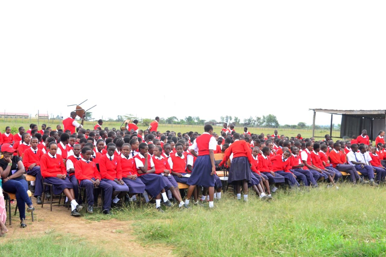 Menstrual Hygiene Day event at Loosuk Mixed Secondary School, May 2024