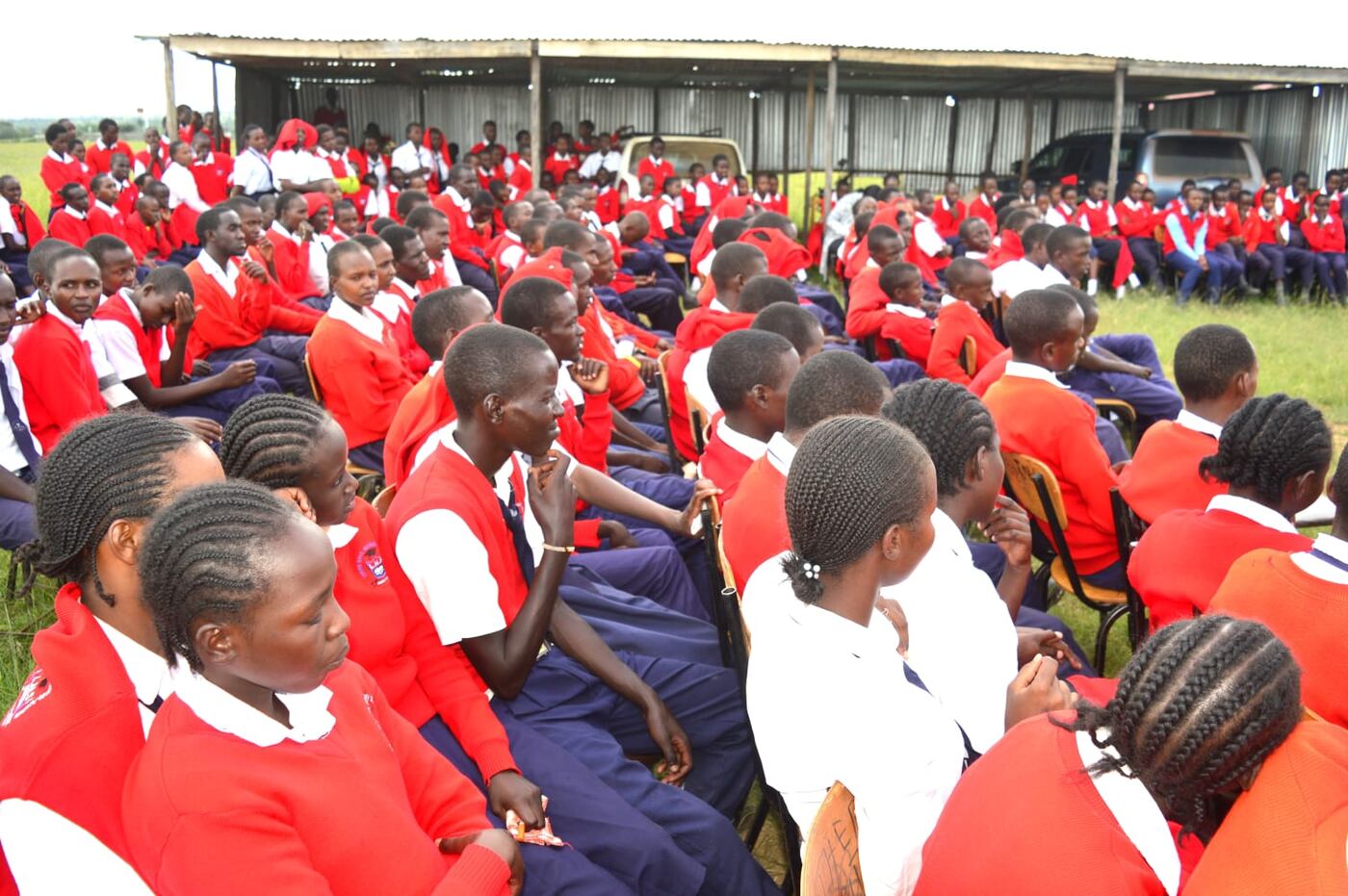 Menstrual Hygiene Day event at Loosuk Mixed Secondary School, May 2024