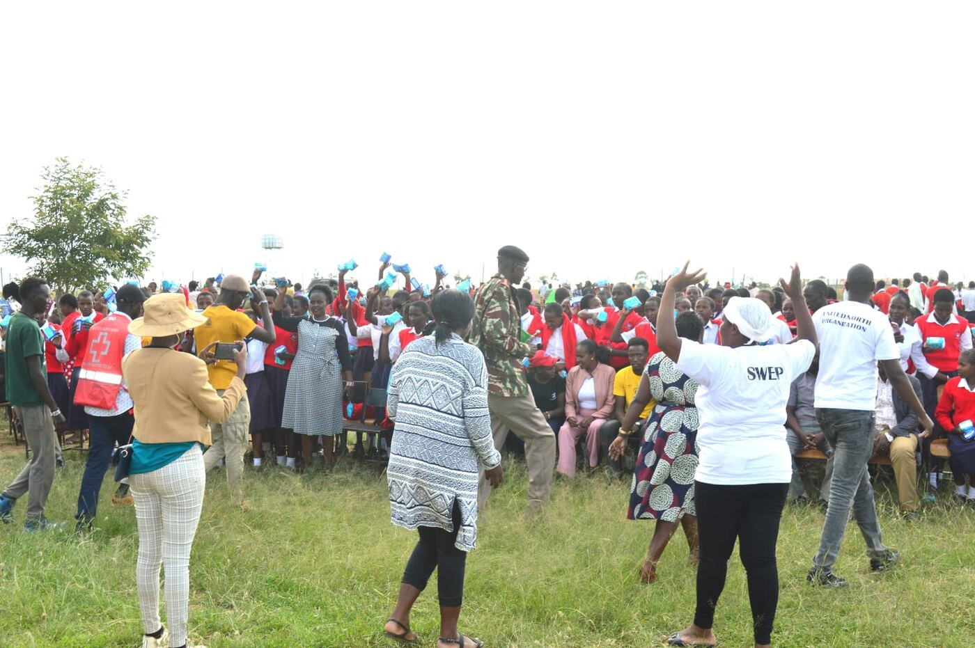 Menstrual Hygiene Day event at Loosuk Mixed Secondary School, May 2024