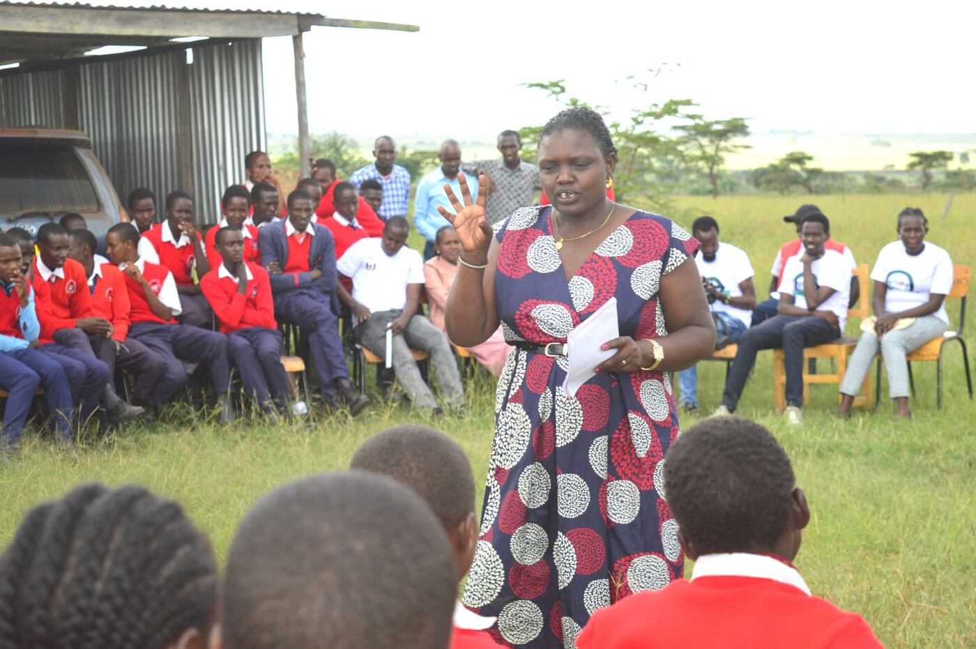 Menstrual Hygiene Day event at Loosuk Mixed Secondary School, May 2024